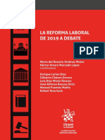 La Reforma Laboral de 2019 A Debate