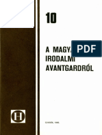 10 - A Magyar Irodalmi Avantgardrol