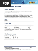 Jotafloor Solvent Free Primer: Technical Data Sheet