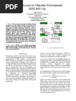 Wireless Access in Vehicular Environment