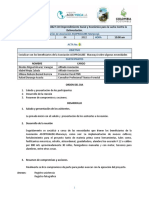 Acta Reunión Asoproalibe