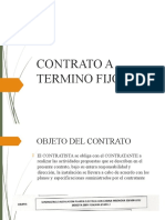 Contratos Termino Fijo