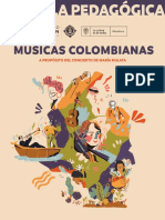 Cartilla Pedagoogica Músicas Colombianas Maria Mulata
