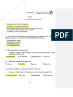 Habilidad Verbal y Español, Tareas