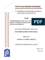 Biorremediación de Agua Contaminada Por Diesel y Petróleo Empleando Un Microbioma y Sustancias Húmicas