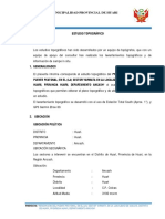 Estudio Topografico Del Puente Yarmata