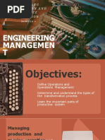 Engineering Management Chapter 4