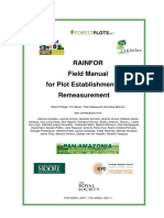 Rainfor Field Manual For Plot Establishment and Remeasurement