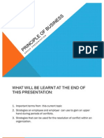 Principle of Business Presentation