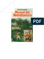 Nehberg Rudiger - Manual Del Aventurero - Técnicas de Supervivencia