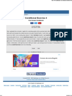Conditional Exercise 4 ENGLISH PAGE