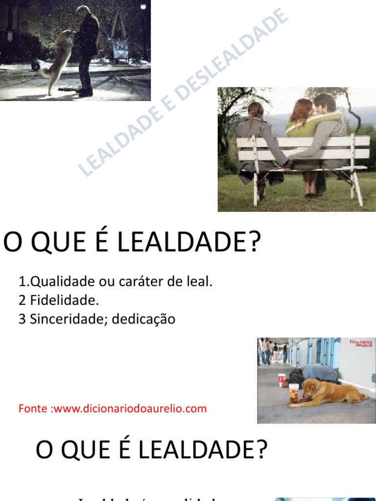 Lealdade e Deslealdade: Conceitos e Importância | PDF