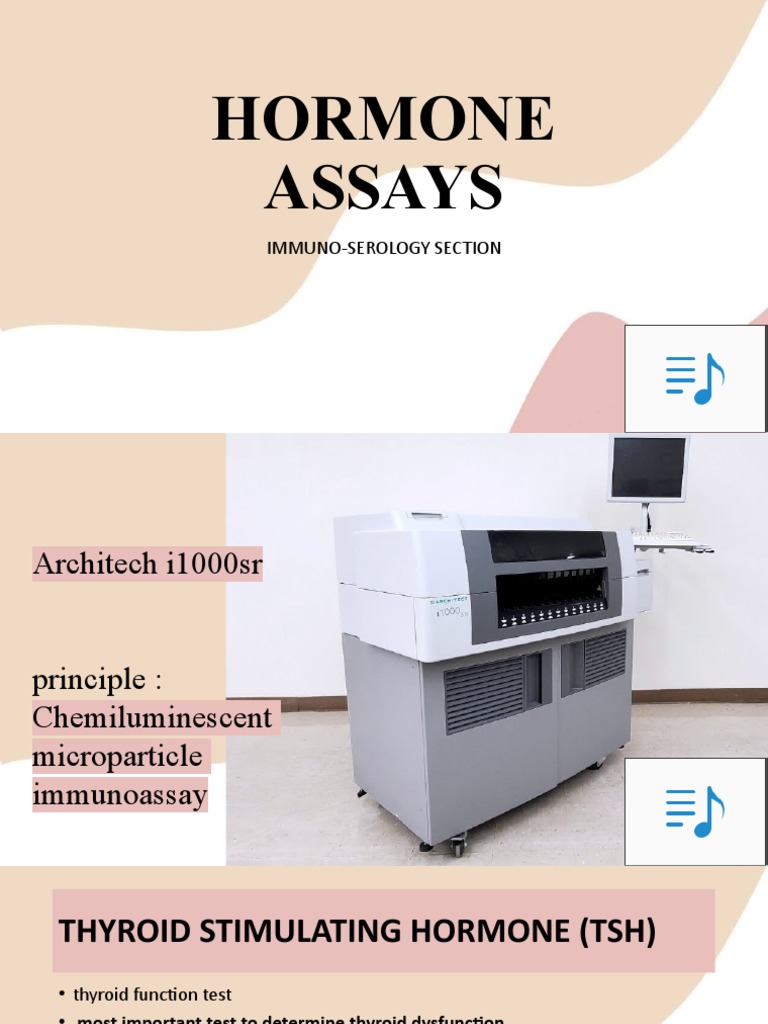 Hormone Assays PDF Hypothyroidism Thyroid Stimulating Hormone