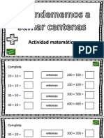 Aprender A Sumar Centenas