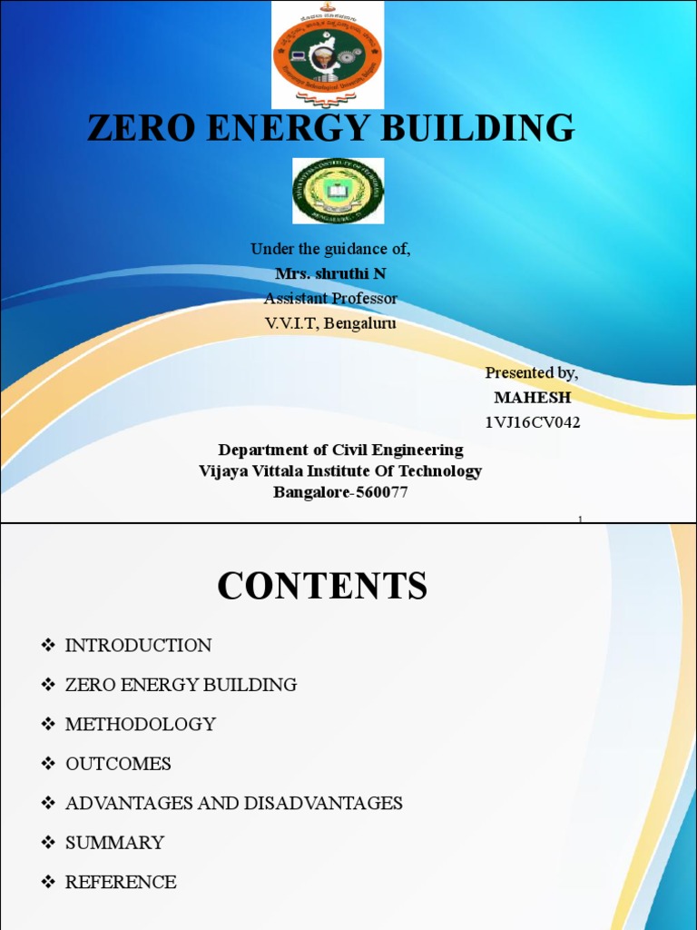 Zero Energy Building Pdf Efficient Energy Use Energy Economics