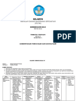 Silabus Kelas 4 Tema 2 Subtema 1 - Revisi