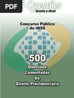 500 questoes direito previdenciario