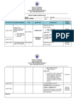 Weekly Home Learning Plan: Aurora Senior High School-342077