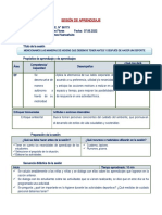 SESIÓN DE APRENDIZAJE_higieneen el deporte