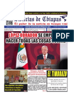 Periódico Noticias de Chiapas, Edición Virtual Miércoles 08 de Junio de 2022