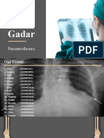 Askep Gadar Pneumothorax