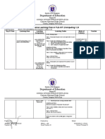 Department of Education: Weekly Home Learning Plan in TLE-ICT (Computing 1) 9