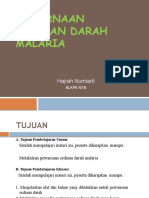 Pewarnaan Sediaan Darah Malaria