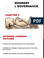 Chapter 5 - Contemporary Global Governance
