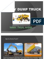 Alat Berat - Dump Truck