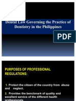 Dental Law in The Philippines Presentation Final