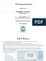 CA607 - .NET Framework C# (Unit 1)