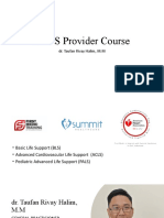 ACLS Provider Course: Dr. Taufan Rivay Halim, M.M