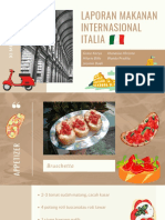 Makanan Internasional Italia
