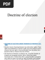 Doctrine of Election