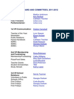 Executive Board and Committees