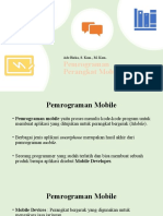 Perkembangan Dan Sejarah Pemrograman Mobile