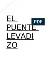 EL PUENTE LEVADIZO