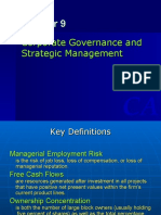 Corporate Governance and Strategic Management
