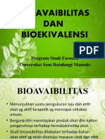 Bioavaibilitas Dan Bioekivalensi