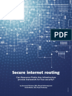 Secure Internet Routing: Can Resource Public Key Infrastructure Provide Framework For True Security?