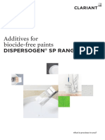 Clariant Brochure Dispersogen SP Range For Biocide-Free Paints 2019 EN