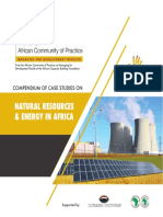 Natural Resources & Energy in Africa: Compendium of Case Studies On