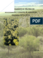 Requerimientos Técnicos: Reforestación y Creación de Superficies Forestales 2014-2020