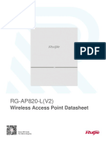 Ruijie AP820-L (v2) Wireless Access Point Datasheet 2021.6.15