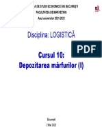C10A -Depozitarea marfurilor (I) - 02.05.2022