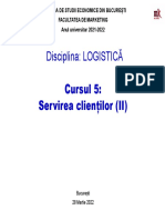 C5 - Servirea Clientilor (II) - 28.03.2022