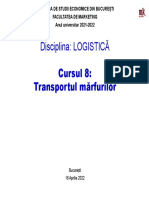 C8 - Transportul Marfurilor - 16.04.2022