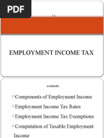 Employment Income Tax