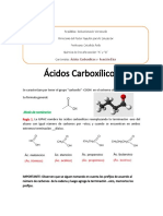 Ac. Carboxilicos y Éter