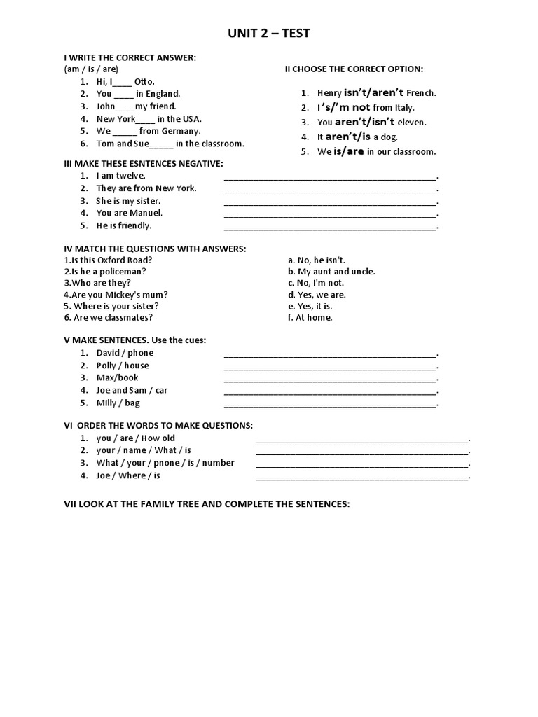 PROJECT 1 UNIT 2 Test | PDF
